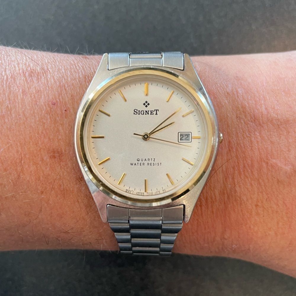 Signet Quartz Water Resistant Watch